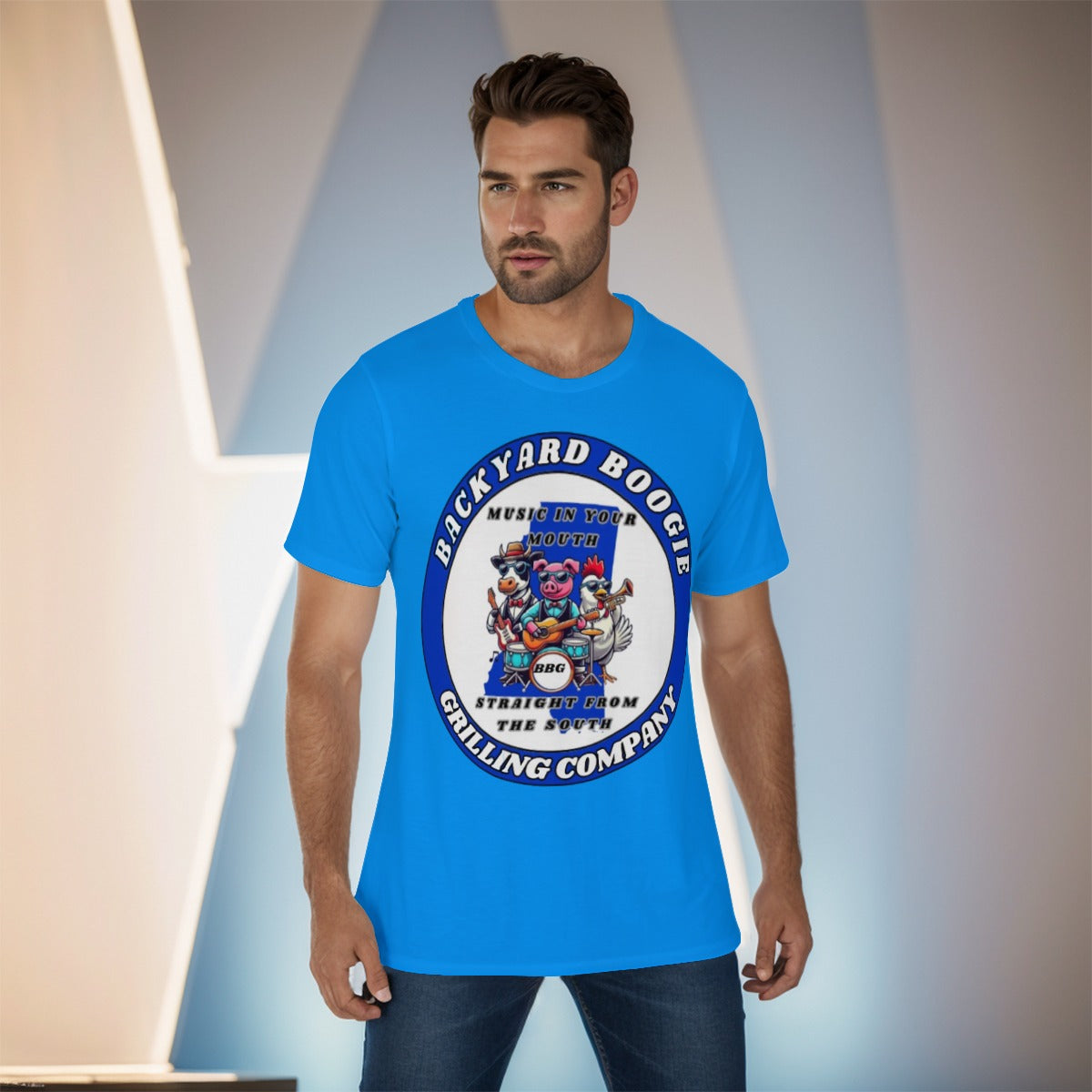 BACKYARD BOOGIE CUSTOM BLUE