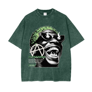 Hyseria Acid Wash Oversize T-Shirt