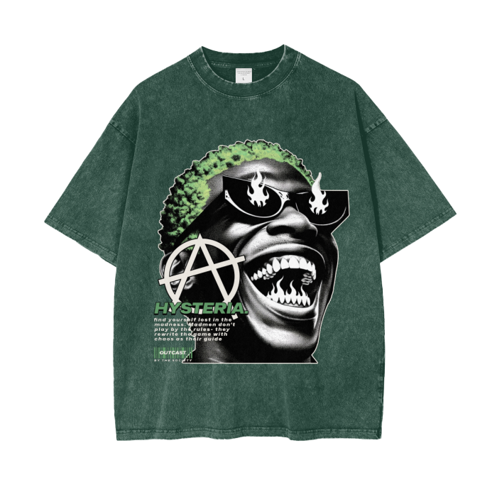 Hyseria Acid Wash Oversize T-Shirt