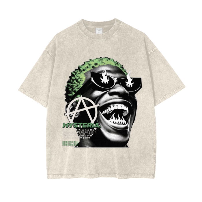 Hyseria Acid Wash Oversize T-Shirt
