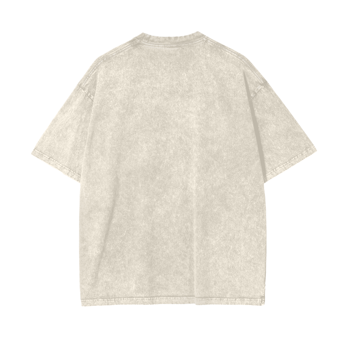 Rihanna Acid Wash Oversize T-Shirt