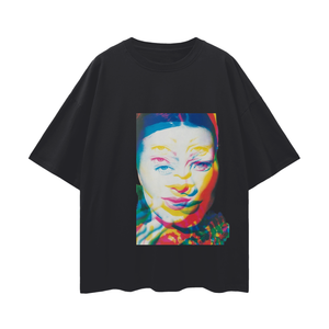 Gltich Oversize Deep Drop Shoulder Tee