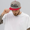  Heather Grey/ Red